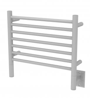 Amba HSW Jeeves Model H Straight 7 Bar Hardwired Towel Warmer in White