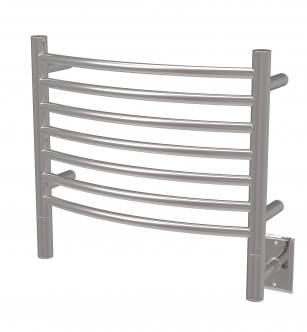 Amba HCP Jeeves Model H Curved 7 Bar Hardwired Towel Warmer in Polished