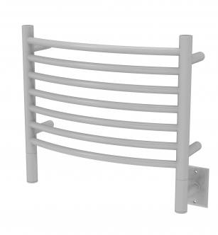 Amba HCW Jeeves Model H Curved 7 Bar Hardwired Towel Warmer in White