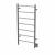 Amba FSB Jeeves Model F Straight 7 Bar Hardwired Drying Rack in Brushed