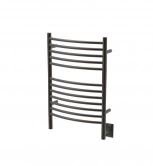Amba ECO Jeeves Model E Curved 12 Bar Hardwired Towel Warmer in Oil Rubbed Bronze