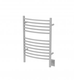 Amba ECW Jeeves Model E Curved 12 Bar Hardwired Towel Warmer in White