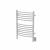 Amba ECW Jeeves Model E Curved 12 Bar Hardwired Towel Warmer in White