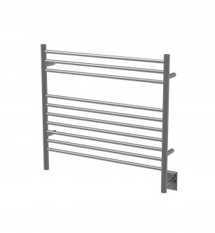 Amba KSB Jeeves Model K Straight 10 Bar Hardwired Towel Warmer in Brushed
