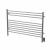 Amba LSB Jeeves Model L Straight 10 Bar Hardwired Towel Warmer in Brushed