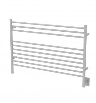 Amba LSW Jeeves Model L Straight 10 Bar Hardwired Towel Warmer in White