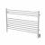 Amba LSW Jeeves Model L Straight 10 Bar Hardwired Towel Warmer in White