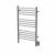 Amba CSB Jeeves Model C Straight 13 Bar Hardwired Towel Warmer in Brushed