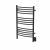 Amba CCMB Jeeves Model C Curved 13 Bar Hardwired Towel Warmer in Matte Black