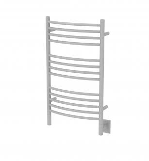 Amba CCW Jeeves Model C Curved 13 Bar Hardwired Towel Warmer in White