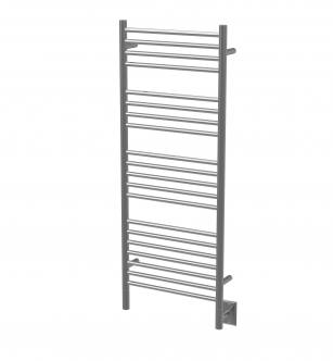 Amba DSB Jeeves Model D Straight 20 Bar Hardwired Towel Warmer in Brushed