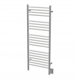 Amba DSP Jeeves Model D Straight 20 Bar Hardwired Towel Warmer in Polished