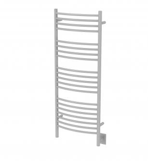 Amba DCW Jeeves Model D Curved 20 Bar Hardwired Towel Warmer in White