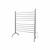 Amba SAFSB-33 Solo 33" Freestanding Towel Warmer in Brushed