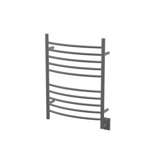 Amba RWH-CB Radiant Hardwired Curved 10 Bar Towel Warmer in Brushed