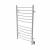 Amba RWHL-CB Radiant Large Hardwired Curved 12 Bar Towel Warmer in Brushed