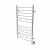 Amba RWHL-CP Radiant Large Hardwired Curved 12 Bar Towel Warmer in Polished