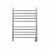 Amba RWH-SB Radiant Hardwired Straight 10 Bar Towel Warmer in Brushed