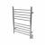 Amba RWH-SP Radiant Hardwired Straight 10 Bar Towel Warmer in Polished