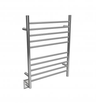 Amba RWH-SP-LEFT Radiant Hardwired (Left Side) Straight 10 Bar Towel Warmer in Polished