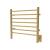 Amba RWHS-SSB Radiant Small 7 Bar Towel Warmer in Satin Brass