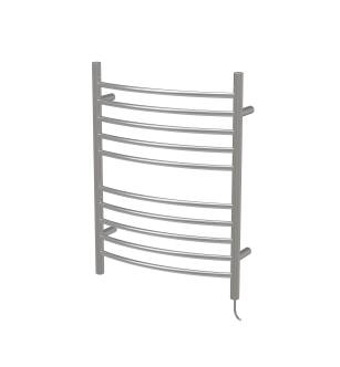 Amba RWP-CP Radiant Plug-in Curved 10 Bar Towel Warmer in Polished