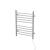 Amba RWP-SP Radiant Plug-in Straight 10 Bar Towel Warmer in Polished