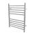 Amba RSWP-B Radiant Square Plug-In 10 Bar Towel Warmer in Brushed