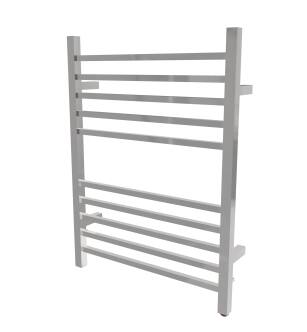 Amba RSWP-P Radiant Square Plug-In 10 Bar Towel Warmer in Polished