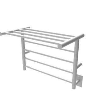 Amba RSH-B Radiant Shelf 8 Bar Towel Warmer in Brushed