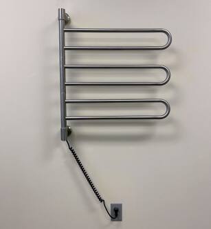 Amba J-B003B Swivel Jill Model B003 6 Bar Plug-in Towel Warmer in Brushed