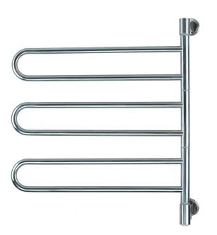 Amba J-B003P Swivel Jill Model B003 6 Bar Plug-in Towel Warmer in Polished