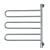 Amba J-B003P Swivel Jill Model B003 6 Bar Plug-in Towel Warmer in Polished