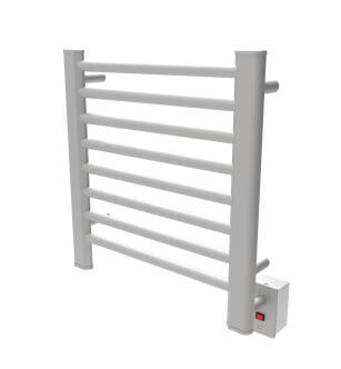 Amba S2121B Sirio Model S2121 8 Bar Hardwired Towel Warmer in Brushed