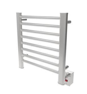 Amba S2121P Sirio Model S2121 8 Bar Hardwired Towel Warmer in Polished