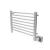 Amba S2921P Sirio Model S2921 8 Bar Hardwired Towel Warmer in Polished