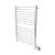 Amba S2942P Sirio Model S2942 16 Bar Hardwired Towel Warmer Polished