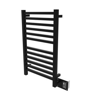 Amba Q2033MB Quadro Model Q2033 12 Bar Hardwired Towel Warmer in Matte Black