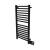 Amba Q2042MB Quadro Model Q2042 16 Bar Hardwired Towel Warmer in Matte Black