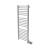 Amba Q2054B Quadro Model Q2054 20 Bar Hardwired Towel Warmer in Brushed