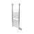 Amba Q2054P Quadro Model Q2054 20 Bar Hardwired Towel Warmer in Polished