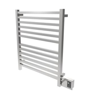 Amba Q2833P Quadro Model Q2833 12 Bar Hardwired Towel Warmer in Polished
