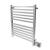 Amba Q2833P Quadro Model Q2833 12 Bar Hardwired Towel Warmer in Polished