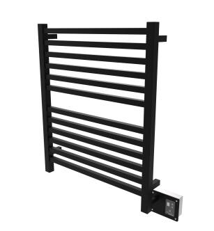 Amba Q2842MB Quadro Model Q2842 16 Bar Hardwired Towel Warmer in Matte Black