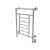 Amba T-2536BN Traditional Model T-2536 8 Bar Hardwired Towel Warmer in Brushed Nickel