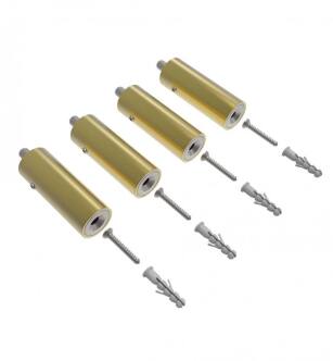 Amba AS-BP-SB Sirio Bracket Pack - Satin Brass