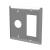 Amba AJ-DGP-P Radiant Square Double Gang Plate - Polished