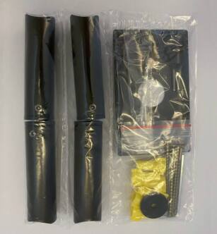 Amba AJ-BPXS-MB Jeeves Extra Short Bracket Pack - Matte Black