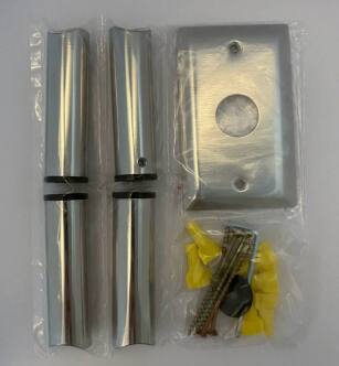 Amba AJ-BPXS-P Jeeves Extra Short Bracket Pack - Polished