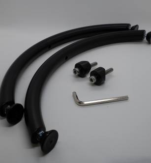 Amba ASO-BP33-MB Solo Bracket Pack - SAFS-33 - Matte Black